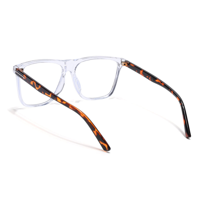 Voyage Clear Wayfarer Eyeglasses - MG3902