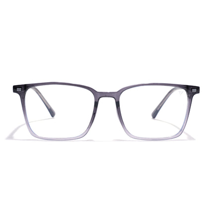 Voyage Grey Rectangle Eyeglasses for Men & Women (6222FMG8622)