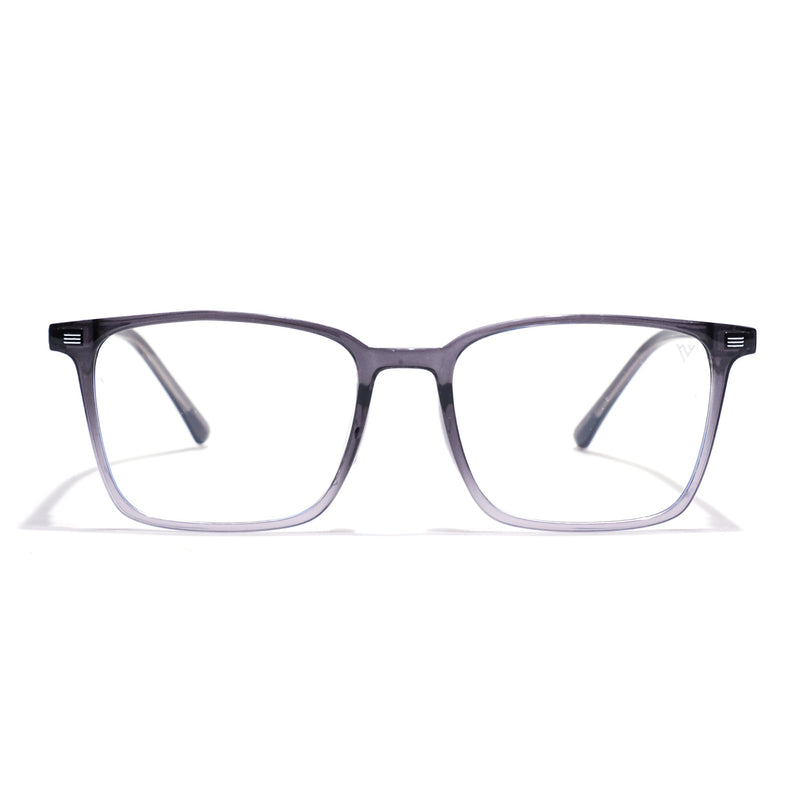 Voyage Grey Rectangle Eyeglasses for Men & Women (6222FMG8622)
