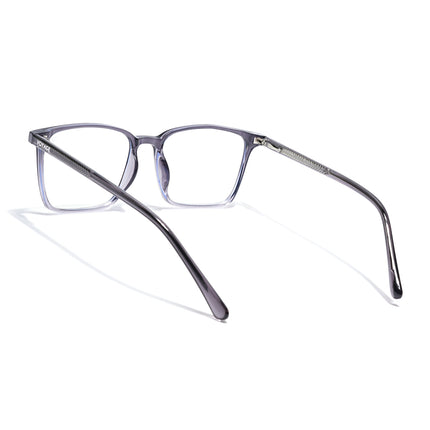 Voyage Grey Rectangle Eyeglasses for Men & Women (6222FMG8622)