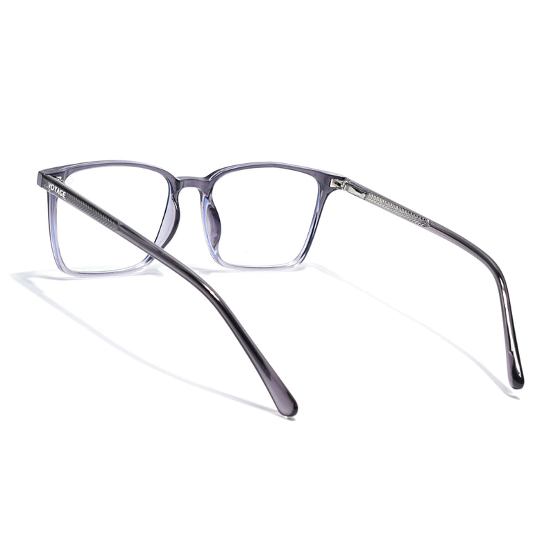 Voyage Grey Rectangle Eyeglasses for Men & Women (6222FMG8622)
