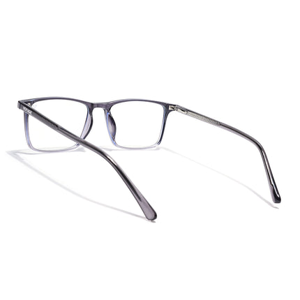 Voyage Grey Rectangle Eyeglasses for Men & Women (6226FMG8630)