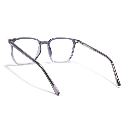 Voyage Silver Wayfarer Eyeglasses for Men & Women (6228FMG8634)