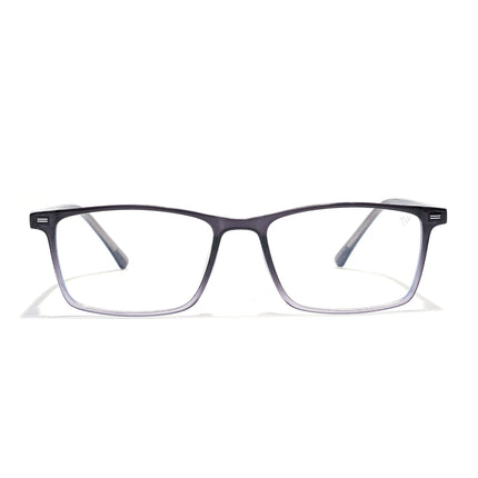 Voyage Grey Rectangle Eyeglasses for Men & Women (6229FMG8632)