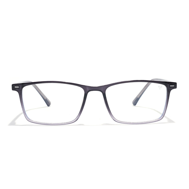 Voyage Grey Rectangle Eyeglasses for Men & Women (6229FMG8632)
