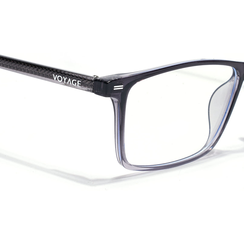 Voyage Grey Rectangle Eyeglasses for Men & Women (6229FMG8632)