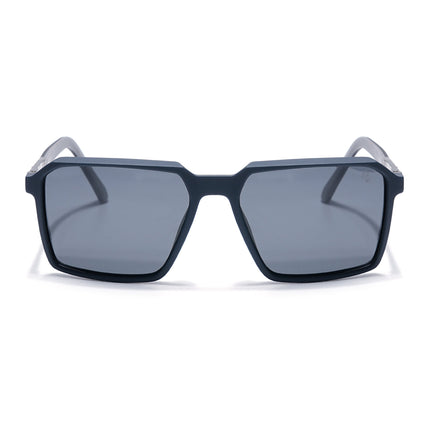 Eyejack Blue Square Polarized Sunglasses for Men & Women (6229PCL1123)