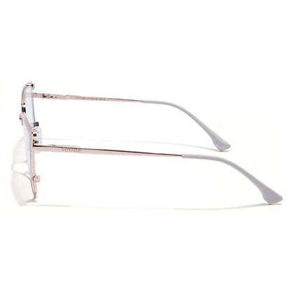 Voyage Golden & Cream Cateye Eyeglasses for Women (6311FMG8611)