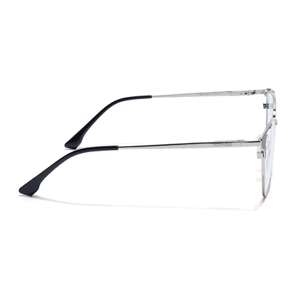 Voyage Silver & Black Cateye Eyeglasses for Women (6312FMG8574)