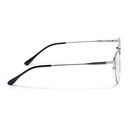 Voyage Silver & Black Cateye Eyeglasses for Women (6317FMG8568)