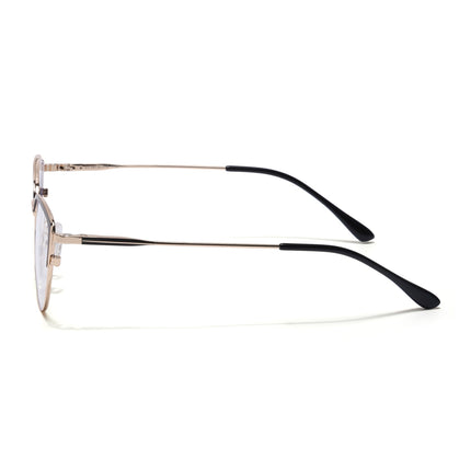 Voyage Golden & Black Cateye Eyeglasses for Women (6317FMG8570)