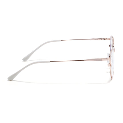 Voyage Golden & Cream Cateye Eyeglasses for Women (6317FMG8573)