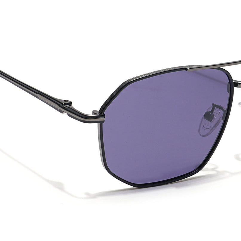 Voyage Select Wayfarer Polarized Sunglasses (Blue Lens | Grey Frame - SLPMG6291)