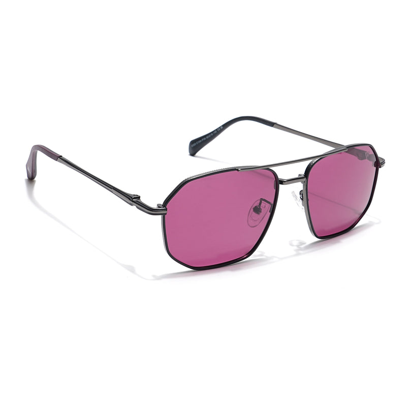 Voyage Select Wayfarer Polarized Sunglasses (Maroon Lens | Black Frame - SLPMG6292)