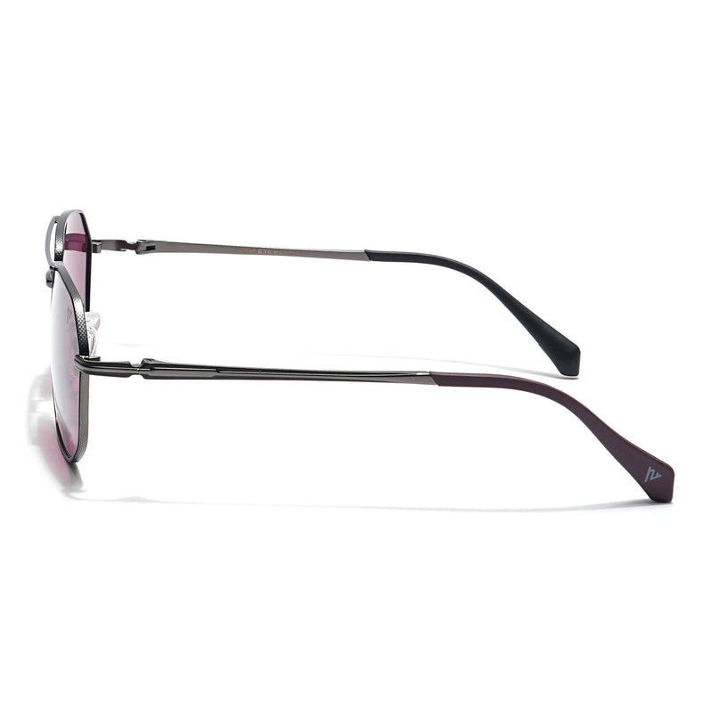 Voyage Select Wayfarer Polarized Sunglasses (Maroon Lens | Black Frame - SLPMG6292)