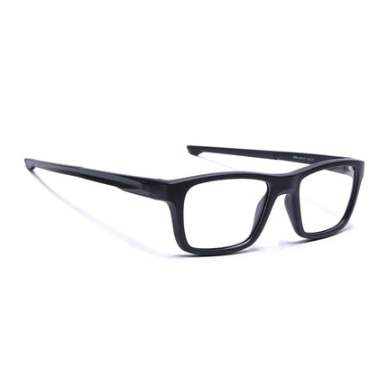 Voyage Active Black Square Eyeglasses for Men & Women - MG5641-C1
