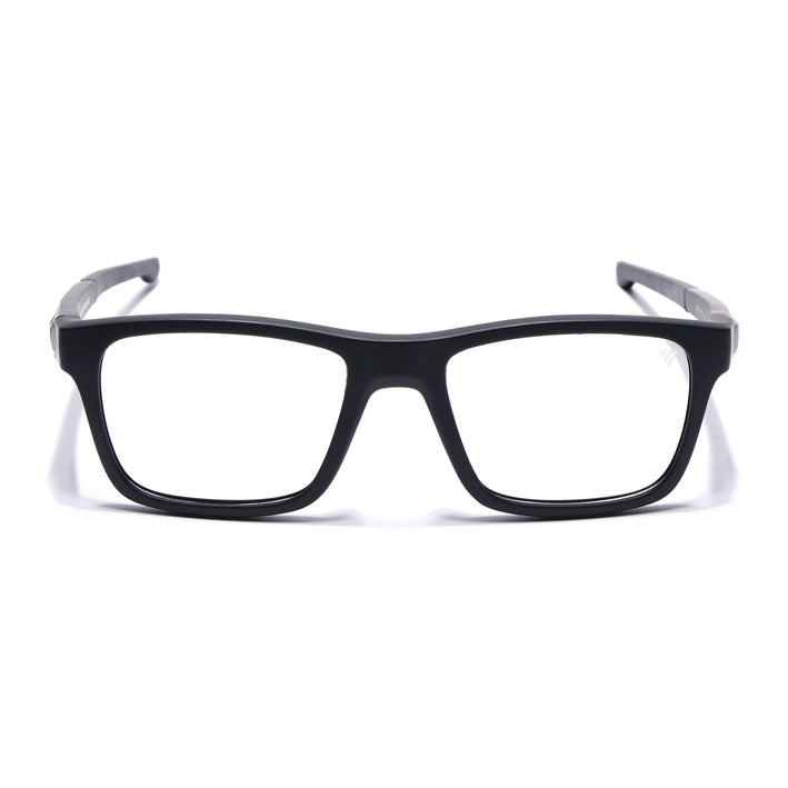 Voyage Active Black Square Eyeglasses for Men & Women - MG5641-C1