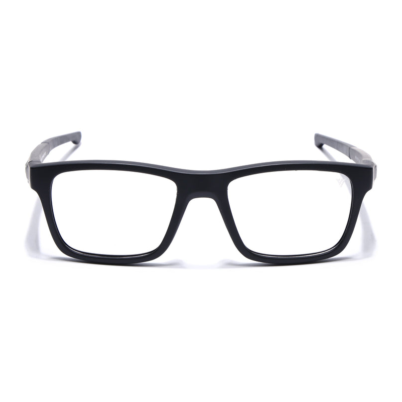 Voyage Active Black Square Eyeglasses for Men & Women - MG5641-C1