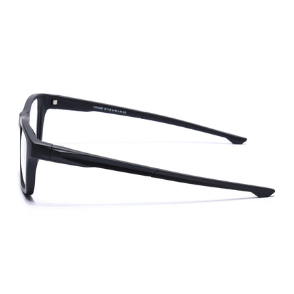 Voyage Active Black Square Eyeglasses for Men & Women - MG5641-C1