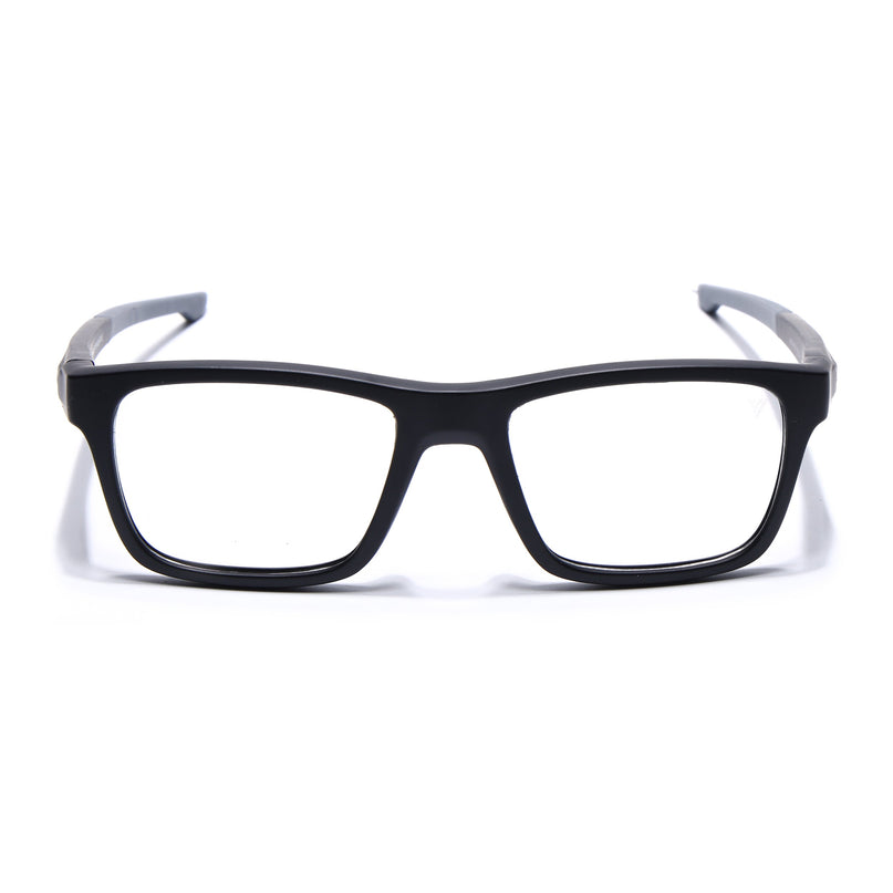 Voyage Active Black Square Eyeglasses for Men & Women - MG5642-C2