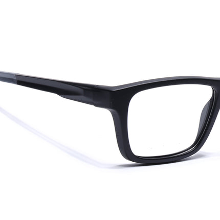 Voyage Active Black Square Eyeglasses for Men & Women - MG5642-C2