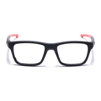 Voyage Active Black Square Eyeglasses for Men & Women - MG5645-C5