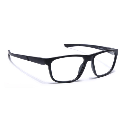 Voyage Active Black Square Eyeglasses for Men & Women - MG5653-C1