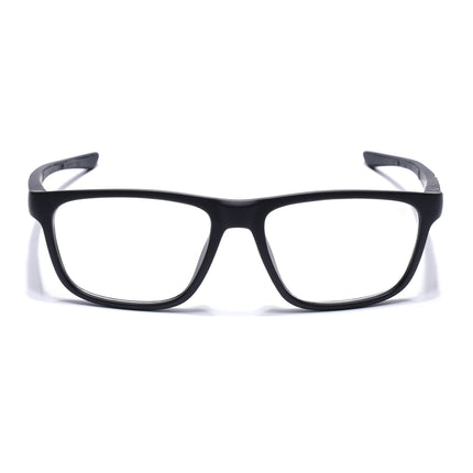 Voyage Active Black Square Eyeglasses for Men & Women - MG5653-C1
