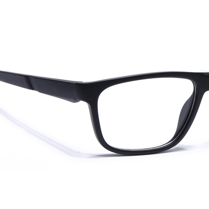 Voyage Active Black Square Eyeglasses for Men & Women - MG5653-C1