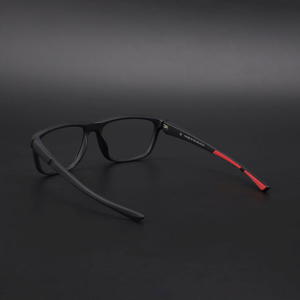 Voyage Active Black Square Eyeglasses for Men & Women - MG5657-C5