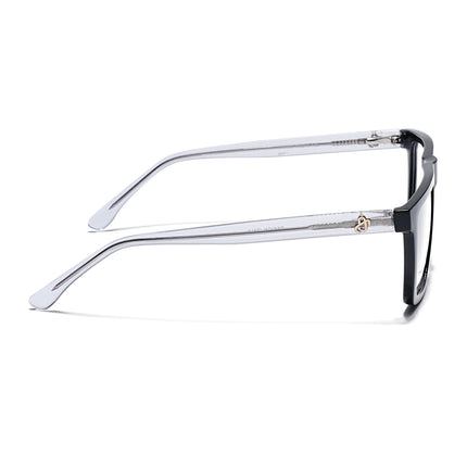 Eyejack Shine Black Wayfarer Eyeglasses for Men & Women (668802FCL2329)