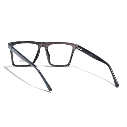Eyejack Grey Wayfarer Eyeglasses for Men & Women (668803FCL2344)