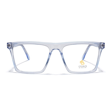 Eyejack Light Blue Wayfarer Eyeglasses for Men & Women (668803FCL2347)