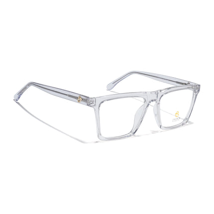 Eyejack Transparent Wayfarer Eyeglasses for Men & Women (668803FCL2351)