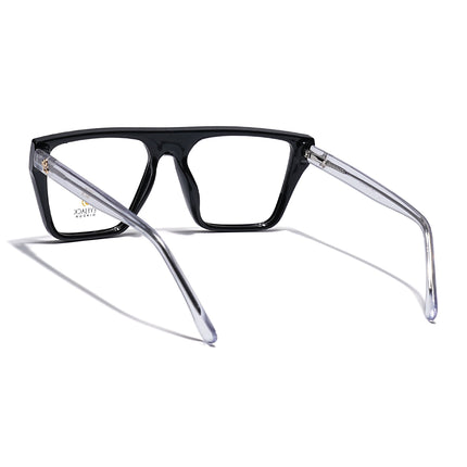 Eyejack Shine Black Wayfarer Eyeglasses for Men & Women (668804FCL2353)