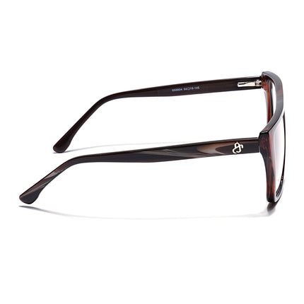 Eyejack Brown Wayfarer Eyeglasses for Men & Women (668804FCL2360)