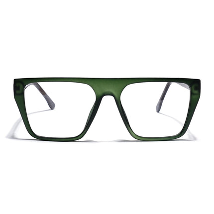 Eyejack Green Wayfarer Eyeglasses for Men & Women (668804FCL2361)
