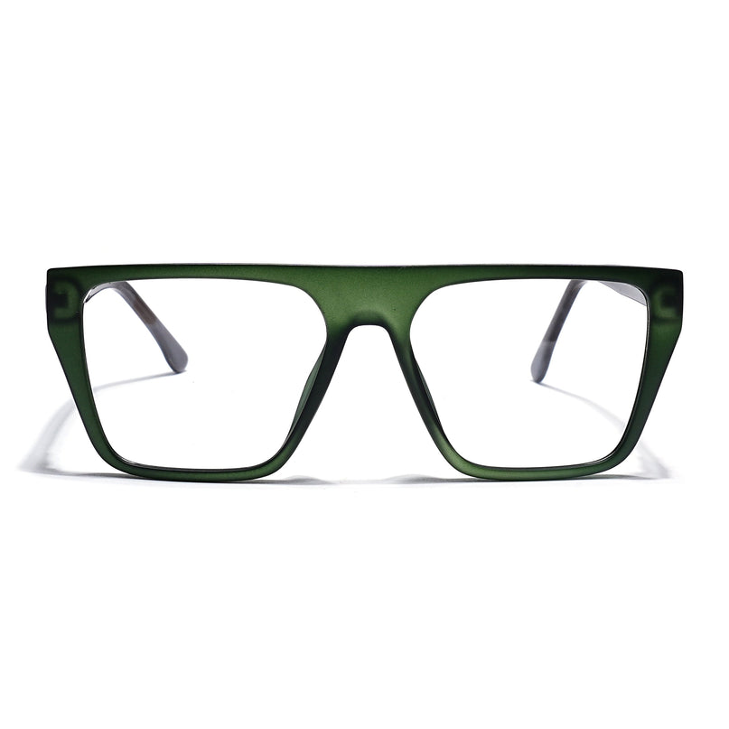 Eyejack Green Wayfarer Eyeglasses for Men & Women (668804FCL2361)