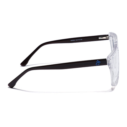 Eyejack Transparent Wayfarer Eyeglasses for Men & Women (668804FCL2362)