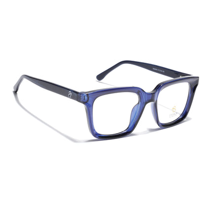 Eyejack Navy Blue Square Eyeglasses for Men & Women (668806FCL2382)