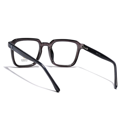 Eyejack Grey Square Eyeglasses for Men & Women (668807FCL2392)