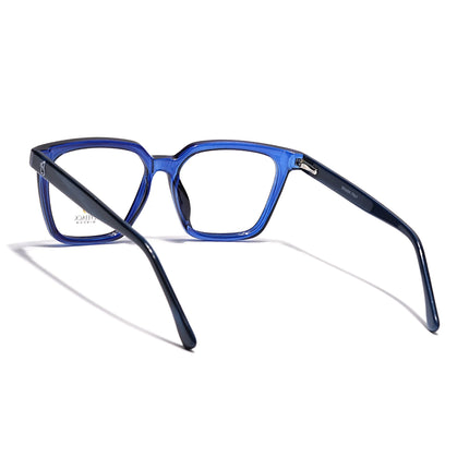 Eyejack Navy Blue Wayfarer Eyeglasses for Men & Women (668808FCL2406)