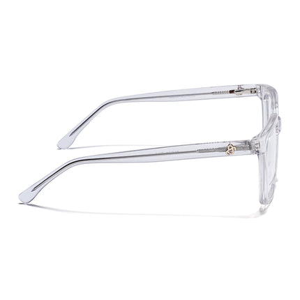 Eyejack Transparent Wayfarer Eyeglasses for Men & Women (668808FCL2411)