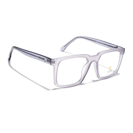 Eyejack Matt Grey Wayfarer Eyeglasses for Men & Women (668809FCL2417)