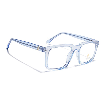 Eyejack Light Blue Wayfarer Eyeglasses for Men & Women (668809FCL2419)