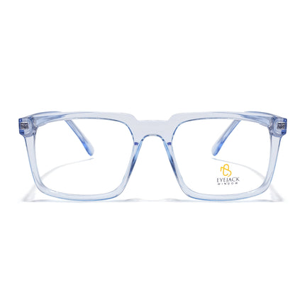 Eyejack Light Blue Wayfarer Eyeglasses for Men & Women (668809FCL2419)