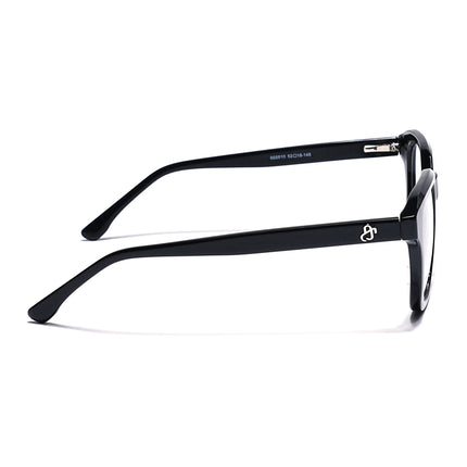 Eyejack Shine Black Wayfarer Eyeglasses for Men & Women (668810FCL2424)