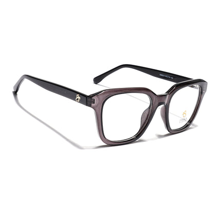 Eyejack Grey Wayfarer Eyeglasses for Men & Women (668810FCL2427)