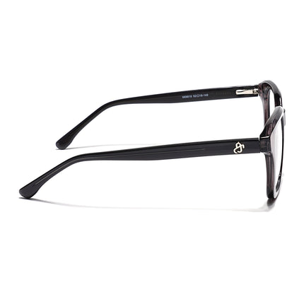 Eyejack Grey Wayfarer Eyeglasses for Men & Women (668810FCL2427)