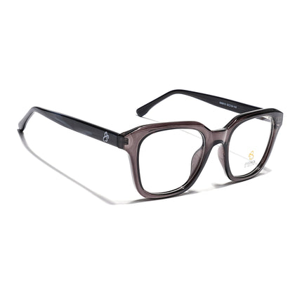 Eyejack Grey Wayfarer Eyeglasses for Men & Women (668810FCL2428)